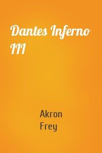 Dantes Inferno III