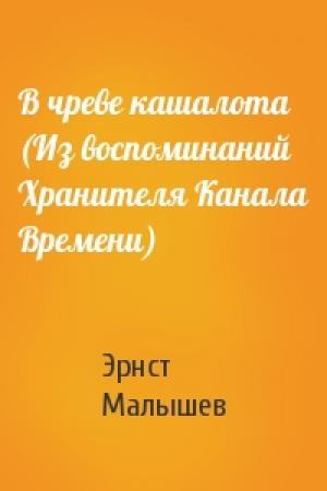 Обложка книги «В чреве кашалота (Из воспоминаний Хранителя Канала Времени)» — Эрнст Малышев