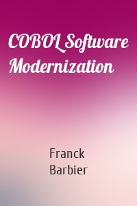 COBOL Software Modernization