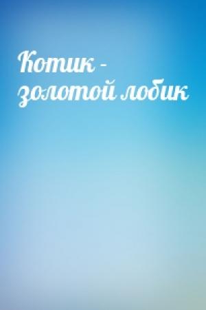 Обложка книги «Котик - золотой лобик»