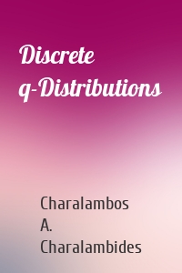 Discrete q-Distributions