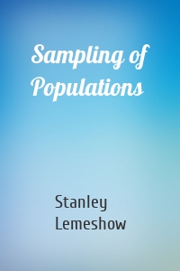 Sampling of Populations
