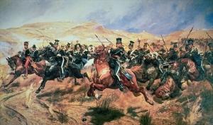 Обложка книги «Атака лёгкой кавалерии» — Альфред Теннисон