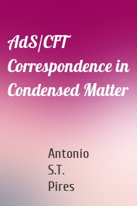 AdS/CFT Correspondence in Condensed Matter