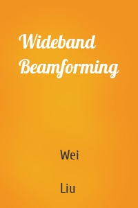 Wideband Beamforming