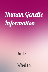 Human Genetic Information
