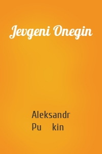 Jevgeni Onegin