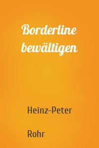 Borderline bewältigen