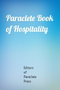 Paraclete Book of Hospitality