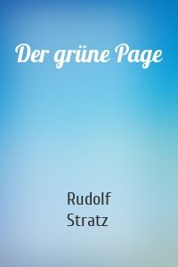 Der grüne Page