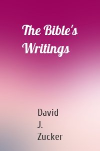 The Bible's Writings