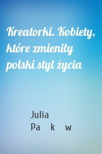 Kreatorki. Kobiety, które zmieniły polski styl życia