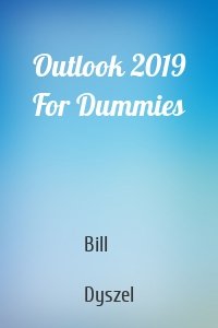 Outlook 2019 For Dummies