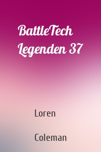 BattleTech Legenden 37