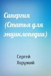 Сергей Хоружий - Синергия (Статья для энциклопедии)