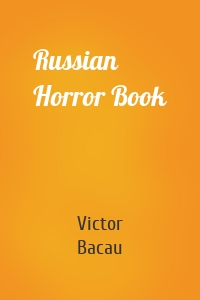 Russian Horror Book