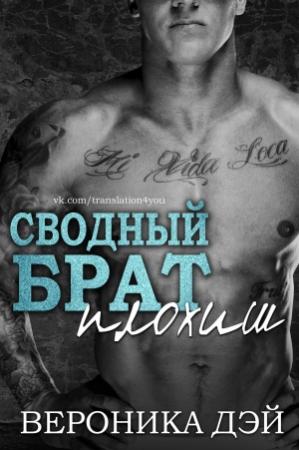 Обложка книги «Сводный брат — плохиш» — Вероника Дэй