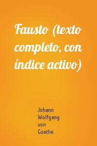 Fausto (texto completo, con índice activo)