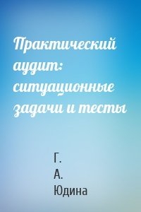 Практический аудит: ситуационные задачи и тесты