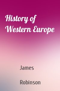 History of Western Europe