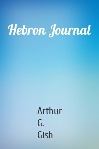 Hebron Journal