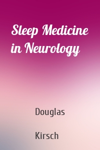 Sleep Medicine in Neurology