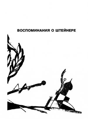 Обложка книги «Воспоминания о Штейнере» — Андрей Белый