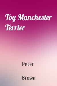 Toy Manchester Terrier