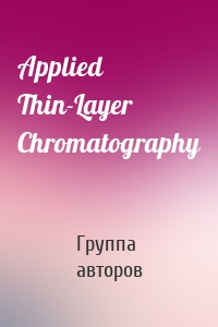 Applied Thin-Layer Chromatography