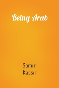 Being Arab