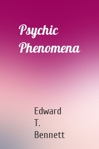 Psychic Phenomena