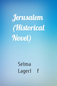Jerusalem (Historical Novel)