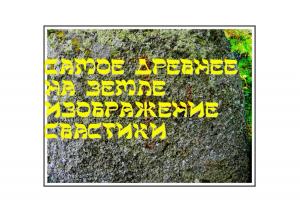 Обложка книги «Самое древнее на земле изображение свастики» — Владимир Шак
