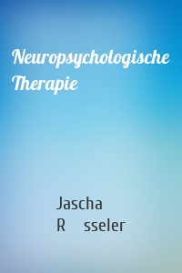 Neuropsychologische Therapie