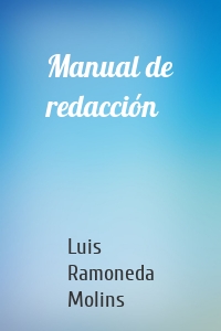 Manual de redacción