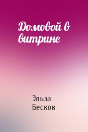 Обложка книги «Домовой в витрине» — Эльза Бесков