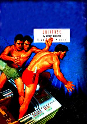 Обложка книги «Пасынки Вселенной (журнальные иллюстрации)» — Роберт Хайнлайн