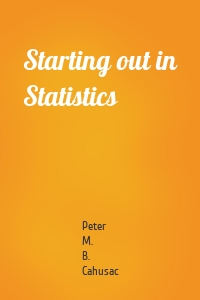Starting out in Statistics