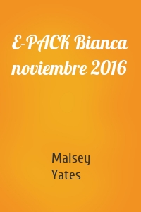 E-PACK Bianca noviembre 2016
