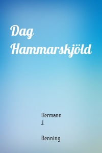 Dag Hammarskjöld