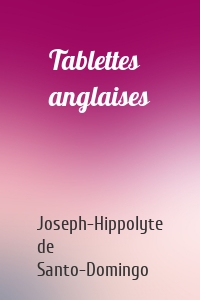 Tablettes anglaises