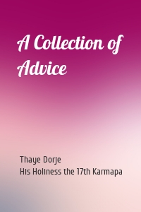 A Collection of Advice