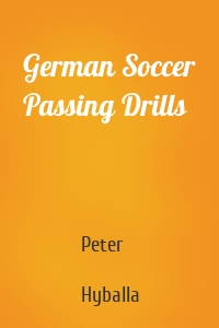 German Soccer Passing Drills