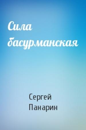 Обложка книги «Сила басурманская» — Сергей Панарин
