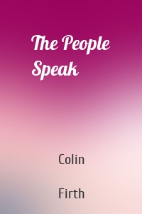 The People Speak