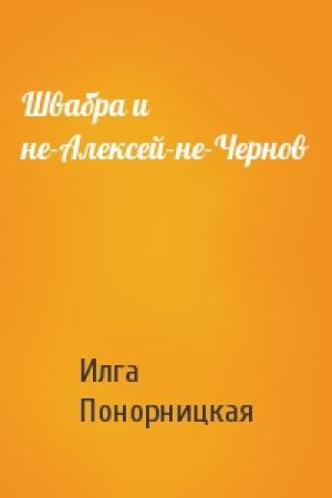 Обложка книги «Швабра и не-Алексей-не-Чернов» — Илга Понорницкая