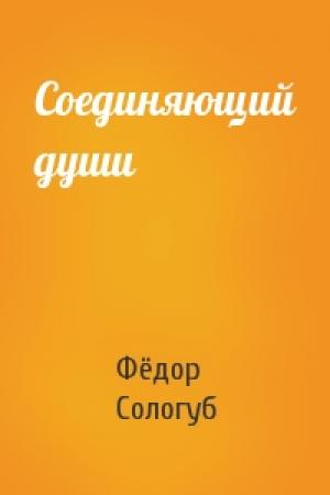 Обложка книги «Соединяющий души» — Фёдор Сологуб