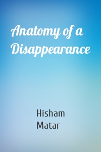 Anatomy of a Disappearance