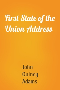 First State of the Union Address