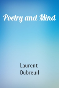 Poetry and Mind